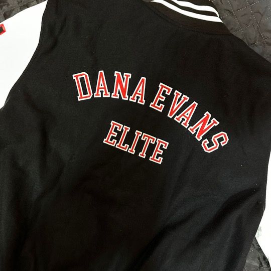 Dana Evans Elite Leather Varsity Jacket